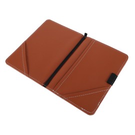 WHAMVOX PU Golf Score Book Portable Scorecard Holder Stylish Score Keeping Notepad for Tournaments Durable PU Leather Golf Accessory Elegant Design for Men and Women