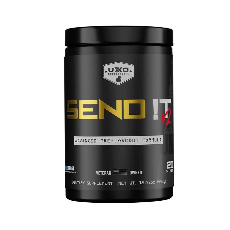 UXO Supplements: SEND IT v2 (Loaded Daily Driver Preworkout: Pump,