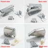 5 Sets Mini Automatic Rebound Cabinet Door Lock Push to