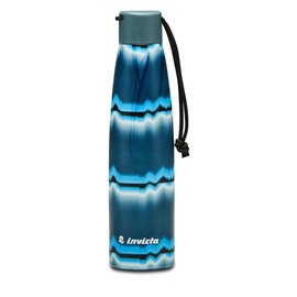 Invicta Water Bottle, Blue, Stainless Steel Thermos Flask for Indoor and Outdoor Use, Temperature Retention up to 24 Hours, School Water Bottle for Kids - Thermos Flask
