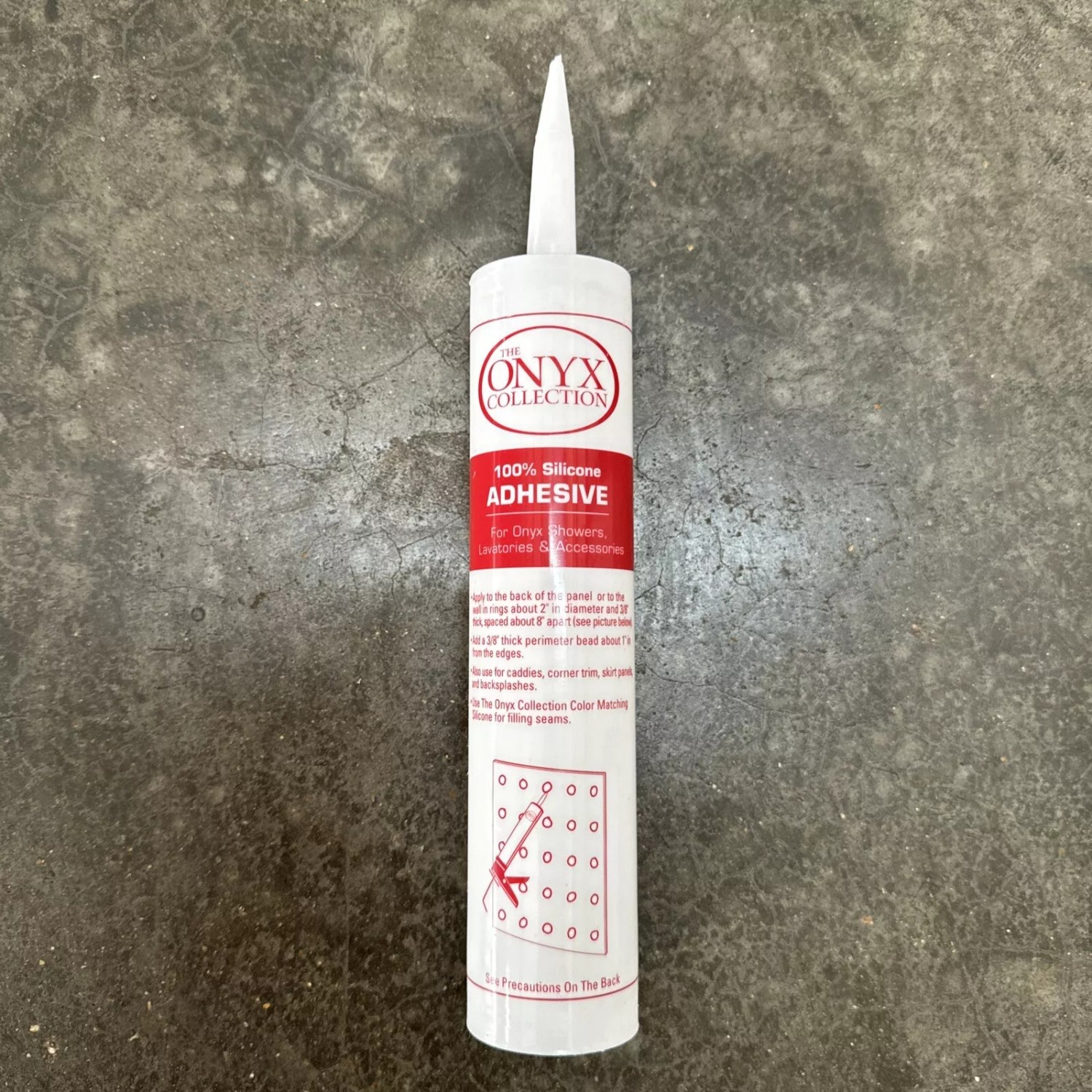 Onyx Tube Of Onyx Collection 100% Silicone Adhesive Clear 1410 - ibspot.com