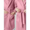 o-day Children's Lightweight and Practical Microfibre Dressing Gown with Hood,