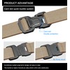 JUKMO Tactical Belt, Military Hiking 3.8 cm Work Belt with