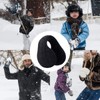 GERGELLA Ear Warmers For Men Women Foldable Fleece Unisex Winter