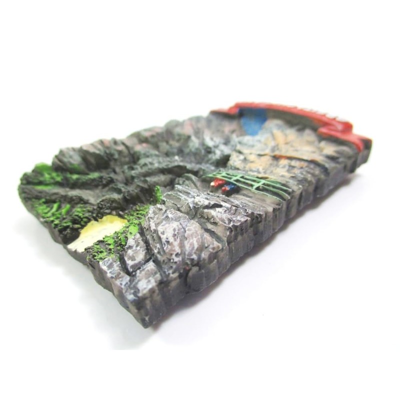 Breitachklamm Magnet Poly 7 cm Souvenir Germany Tiefenbach Oberstdorf Allgäu