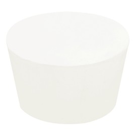 sourcing map Rubber Tapered Plug 62mm to 75mm Solid Test Tubes Bungs Stopper White for Lab Home 1 Pieces