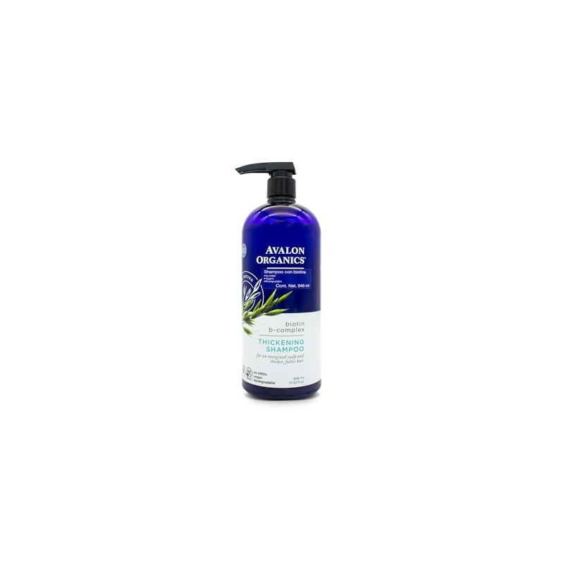 Avalon Organics Shampoo con Biotina - 946 ml