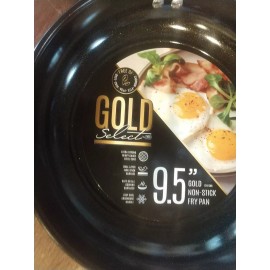Gold Select 9.5" IKO Gold Select Frying Pan Nonstick Heavy Skillet Free Ptfe,pfoa, (1-FRZ.)