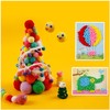 600PCS Pom Pom Crafts, 8mm and 25mm Pom Pom Crafts,