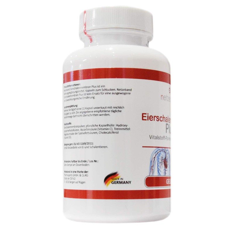 Eggshell Membrane Plus 90 Capsules with Eggshell Membrane Powder, Dietary