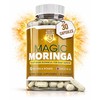 Magic Moringa Capsules High Strength Plant-Based Superfood Supplement for Daily