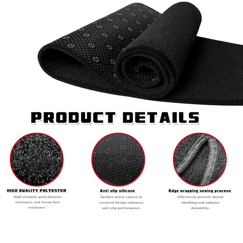 Airyfluxx Dashboard Cover fit for Mazda 3 2014 2015 2016