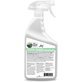 Black Diamond Stoneworks Granite Counter Cleaner: USDA Certified BIOBASED- Safe for Granite and other stone countertops. Safe for food contact formula to keep your countertops looking fresh and clean!