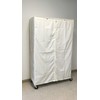 Storage Shelving unit cover Off White, fits racks 30"Wx18"Dx72"H one
