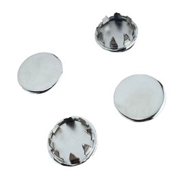 4 Pack 9/16" Metal Hole Plugs- Nickel Plated SP-563-NK