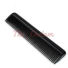 The Ondam Gentleman's Black Hair Comb Hair Brush 5ea