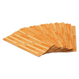 MMF Industries Products - MMF Industries - Pop-Open Flat Paper Coin Wrappers, Quarters, $10, 1000 Wrappers/Box - Sold As 1 Box - Color-coded. - "Pop-open” feature. - Can be filled by hand or machine.