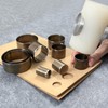 YKSPLUSK Leather Circle Cutter Tool Set, 7 Pieces Circle Punch