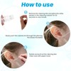 ZEYIYER 300 Pcs Ear Piercing Cleaner Floss, Disposable Earring Hole
