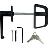 Lepoint L-Handle Lock Shed Door Latch Lock Kit with 2