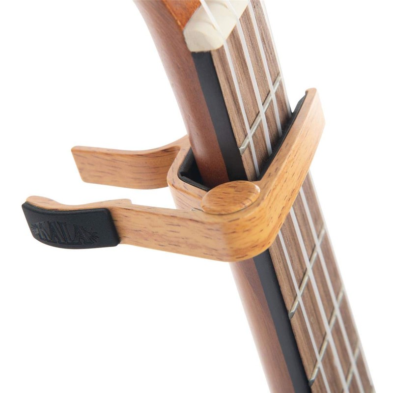 Kala Beechwood Finish Ukulele Capo (K-Capo-Bcw)