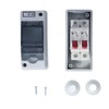 Distribution Box IP65 Waterproof 2 Way Flame Retardant MCB C