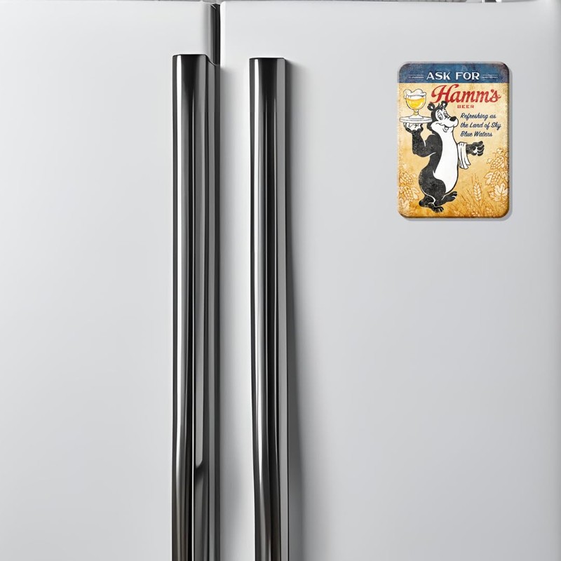 Desperate Enterprises Hamm's Bear Refrigerator Magnet - Funny Fridge Magnets