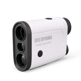 Iris Ohyama Golf Distance Meter, Laser Distance Meter, High Speed Measurement, 0.3 Second, Waterproof, Lightweight, 6x Magnification, Easy Operation, Accuracy, Can Be Used in Inclement Weather Conditions, Pin Search, Case That Can Be Worn Through The Bel