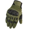 Full Finger Touch Screen Contact Gloves Hard Knuckle Cycling Biking