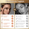 Eyebrow Pencil, Waterproof, 2-in-1 Dual-Ended Microblading Eyebrow Pencil, 3D Eyebrow