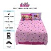 Lolsurprice Juego De Sábanas Lol Surprise Kids 4 Pzas Matrimonial