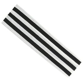 Topkids Accessories Yoga Headband Head Band Kylie Hairband Hair Band Hair Bandeau Stretchy Elastic Gym Sports Fabric For Women, Men and Boys, Girls (7cm / 2.7", Black & White Striped)