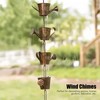 Kettle Wind Chimes Exquisite Beautiful Metal Wind Chimes Hanging Decor