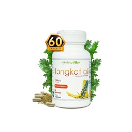 VHNutrition Tongkat Extract 1200 mg 60 Capsules Hormone Support Exp 10/25