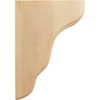 Ekena Millwork BKTW02X05X08PLRO Plymouth Wood Wood Brackets, 1 3/4"W x