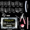 MCTNCT 306 Pieces Dual Nail Forms Set 12 Sizes Polygel