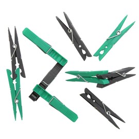 JVL Pack of 36 durable clothes washing peg in assorted colours