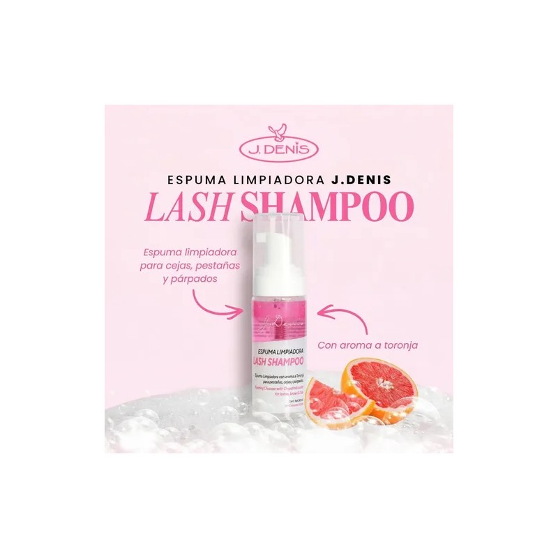 Lash Shampoo Limpieza Profesional J Denis Para Pestañas Mink