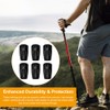 6-Pack Heavy-Duty Rubber Tips and Ferrules for Trekking Poles -