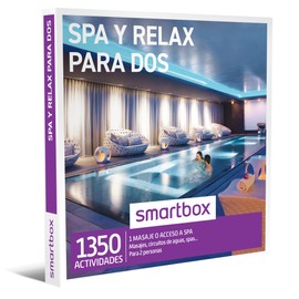 Smartbox Spa and Relax Gift Box for Two - Gift Idea for Parents - 1 Wellness Activity for 2 People