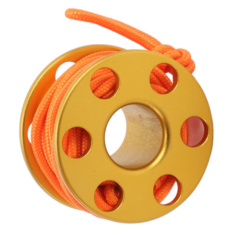 Scuba Diving Finger Reel Aluminum Alloy Mini Finger Spool Reel