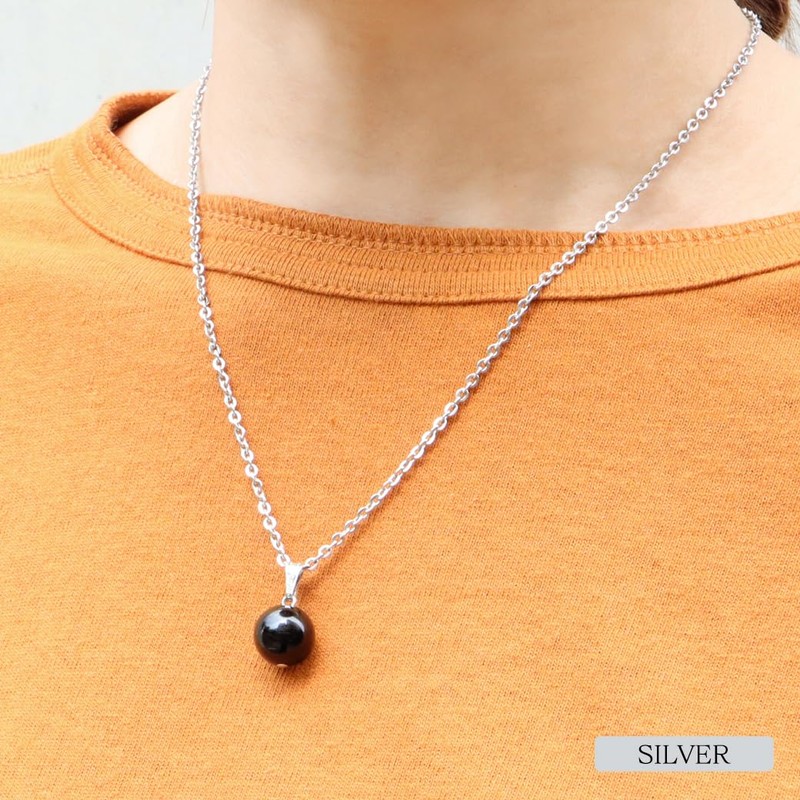 Gold Stone Morion Necklace, Black Crystal, Pendant, Unisex, Natural Stone,