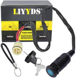 LIYYDS Ignition Key Switch for TRX350 Rancher 350 TRX350FE TRX350FM TRX350TE TRX350TM 2000 2001 2002 2003 2004 2005 2006