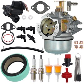 XingLi 4785323-S Carburetor Carb for Kohler K241 K301 M10 M12 Cast Iron 10 HP 12 HP K-Series with Air Filter and Spark Plug
