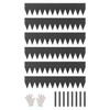 VEVOR Steel Landscape Edging, 6 Packs 40 x 8 in