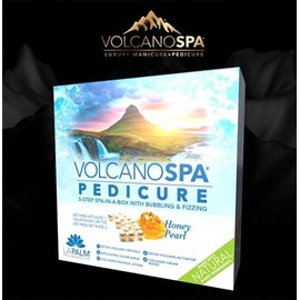 Volcano Spa Pedicure 5-Step Spa-5 In-1 PACKAGING HONEY PEARL 7 PKS
