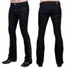 Wornstar Hellraiser Side Button Jeans - Black