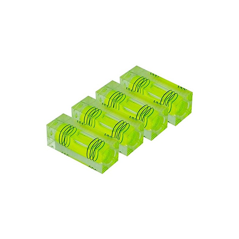 UMEI High Precision Mini Level Bubble, Three line Level Ball,