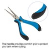 Small needle nose pliers, jewellery pliers, long nose diagonal pliers,