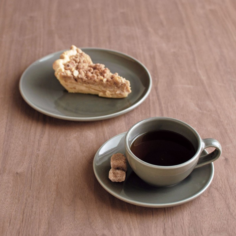 KINTO 23589 Topo Cup & Saucer, 7.8 fl oz (200